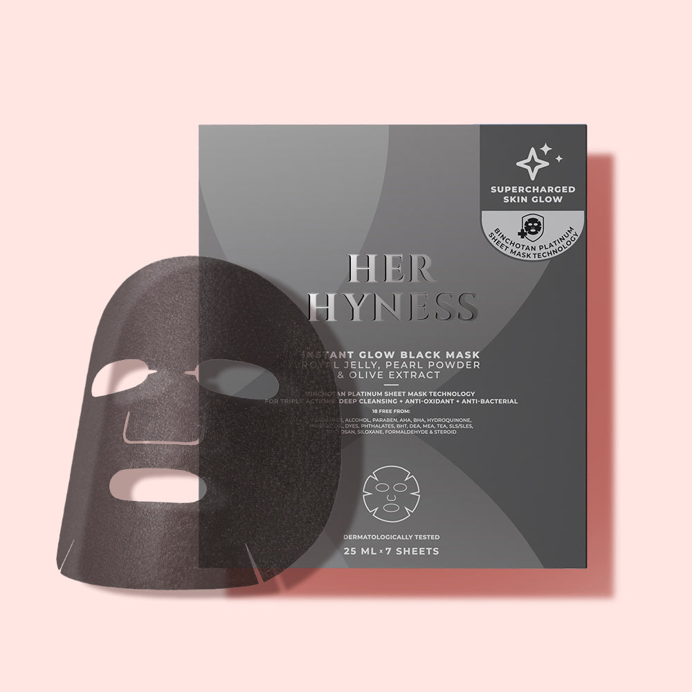 Instant Glow Black Mask