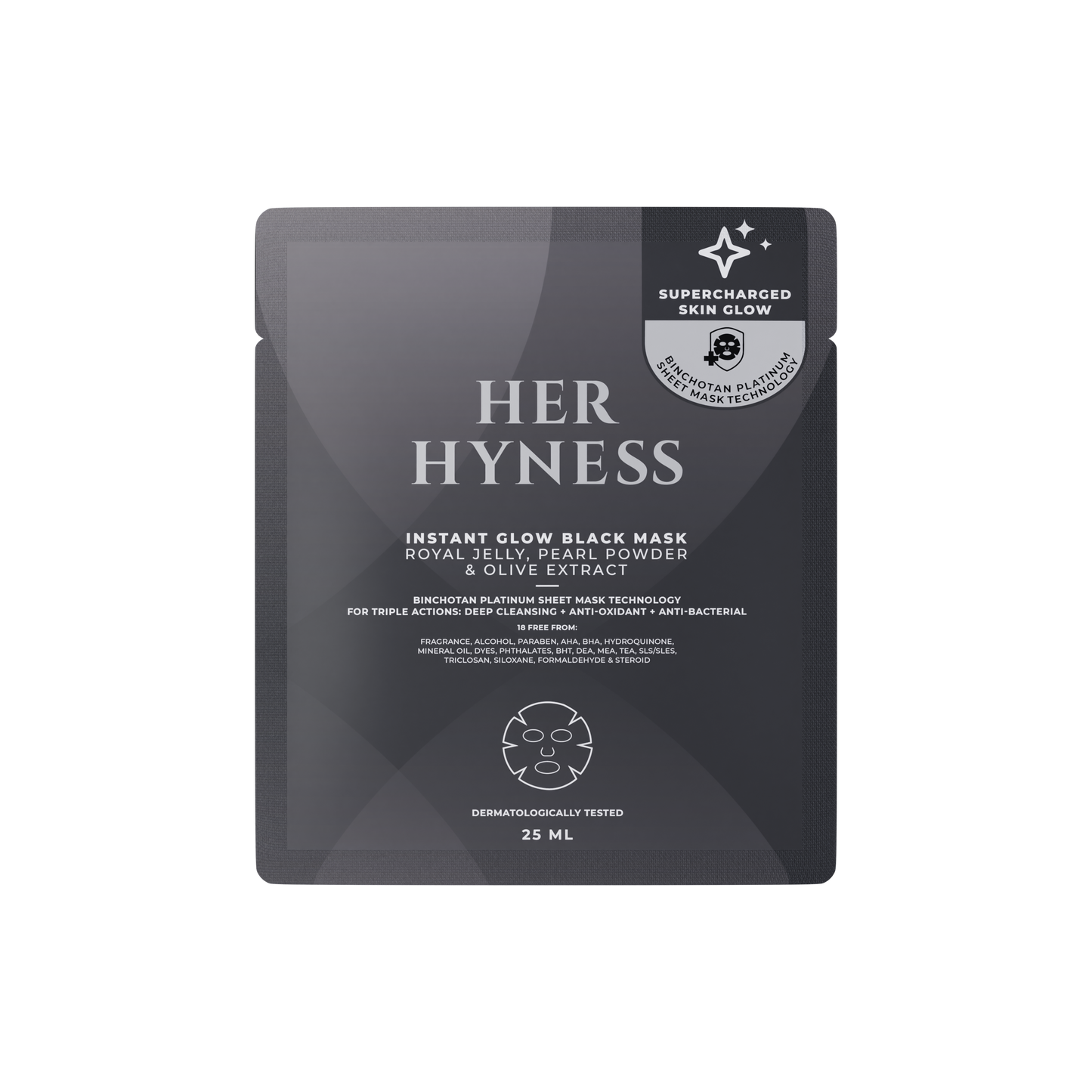 Instant Glow Black Mask